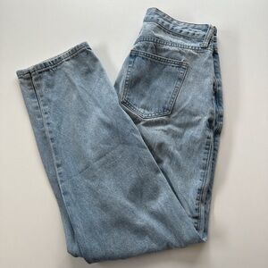 Fashion Nova baggy Blue Denim Jeans